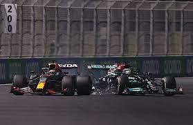 Hamilton e Verstappen no GP da Arábia Saudita