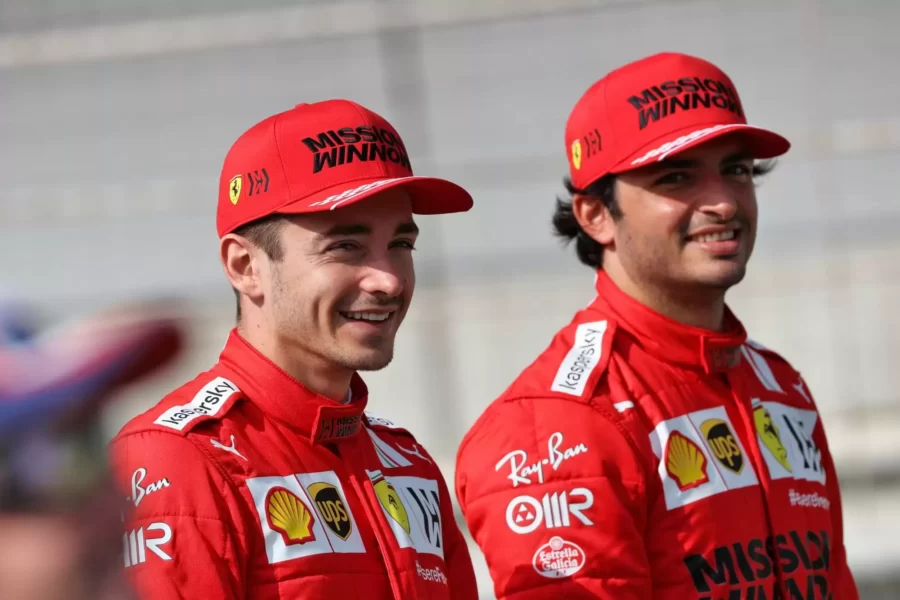 Charles Leclerc e Carlos Sainz F1