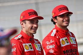 Charles Leclerc e Carlos Sainz