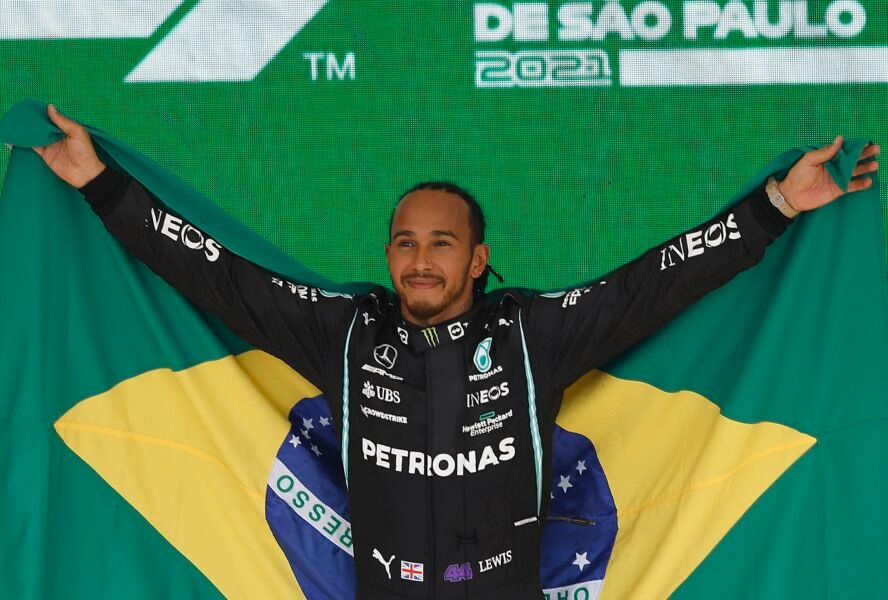 Lewis Hamilton em Interlagos 2021