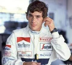 Ayrton Senna e o seu primeiro pódio