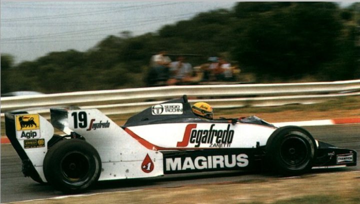 Ayrton Senna no Grande Prêmio da África do Sul 1984