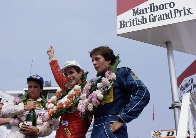 Ayrton Senna campeão na Fórmula 3, 1983