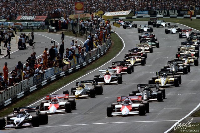 Ayrton Senna no Grande Prêmio da Inglaterra de 1984
