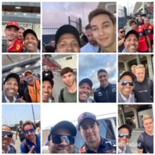 GP de São Paulo de F1 fotos com os pilotos