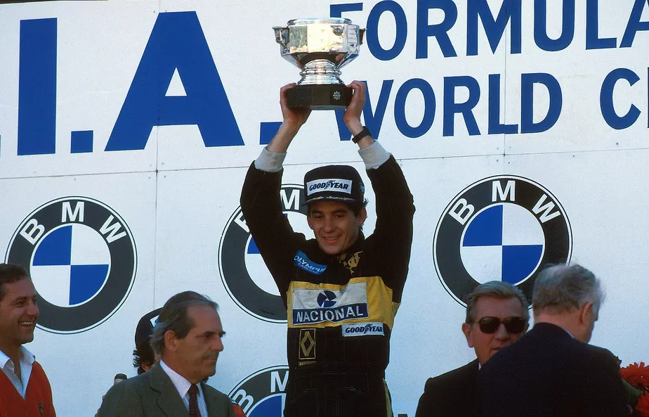 A segunda vitória de Ayrton Senna na F1