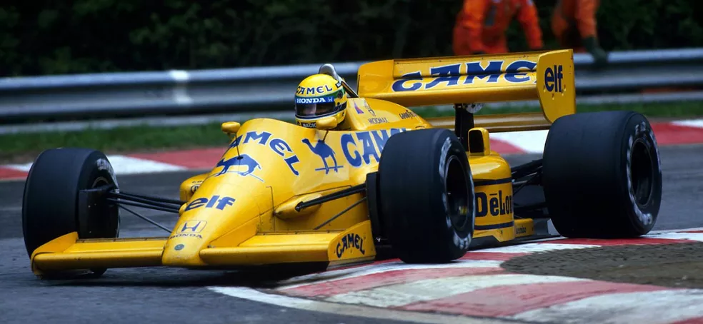 Ayrton Senna GP da Bélgica 1987