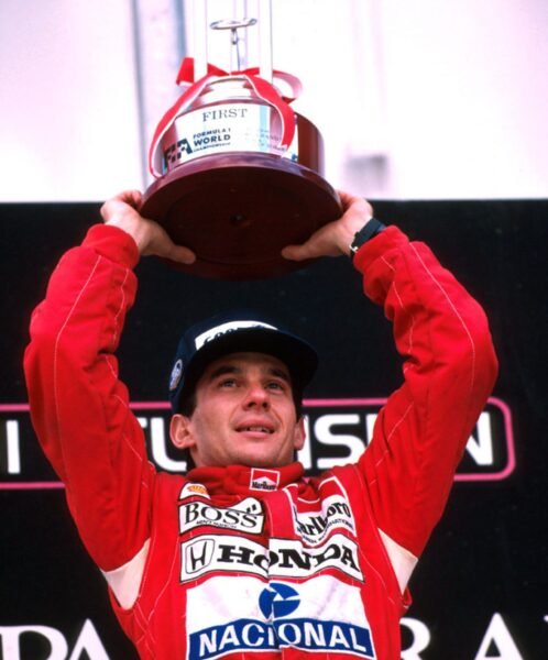 Ayrton Senna, a primeira vitória na McLaren; corrida de almanaque