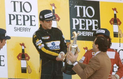 Ayrton Senna, a terceira vitória na Fórmula 1