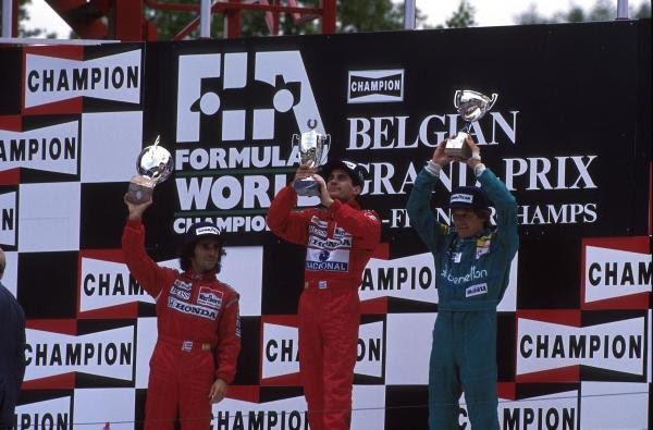 Ayrton Senna vence o GP da Bélgica 1988; Ninguém segura Senna