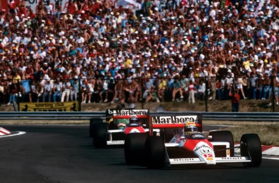 Ayrton Senna GP da Hungria 1988; de tirar o fôlego