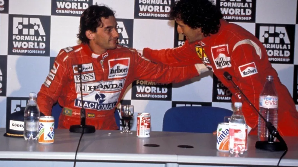 Ayrton Senna reconciliação com Alain Prost?