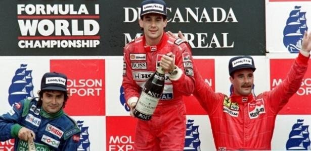 Ayrton Senna vence o GP do Canadá 1990