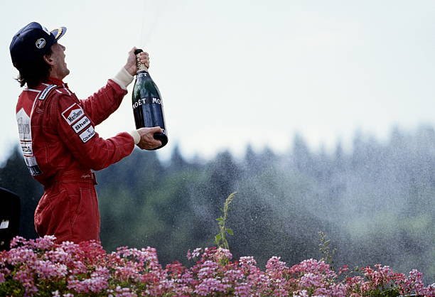 Ayrton Senna vence o GP da Bélgica 1991