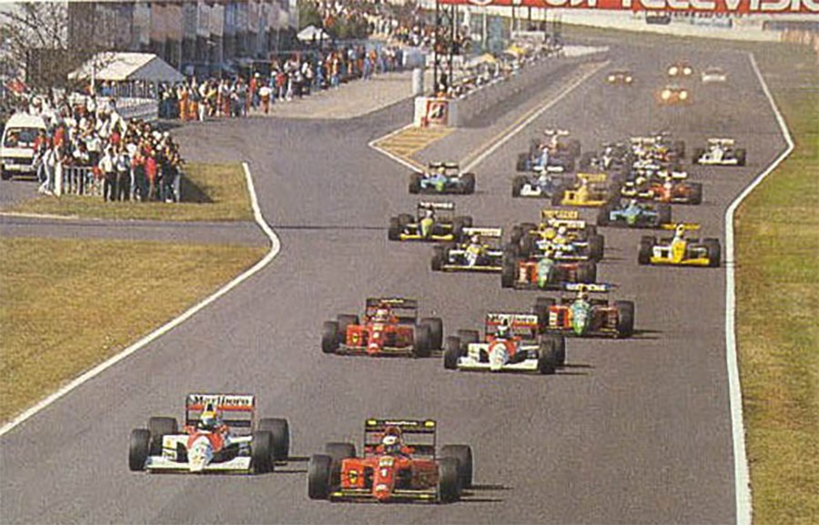 Ayrton Senna GP do Japão 1990; Um ano em dez segundos