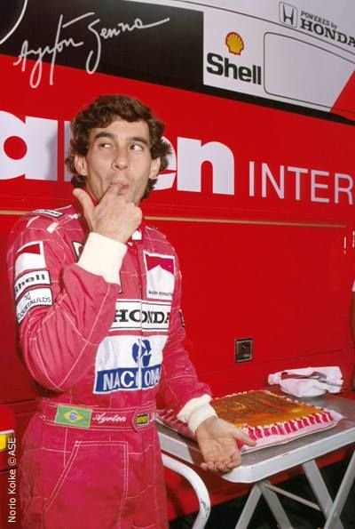 Ayrton Senna a pole de número 50; O rei do grid