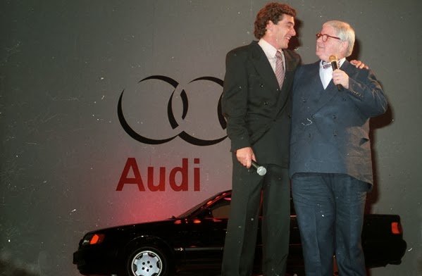 Ayrton Senna lança a Audi no Brasil 1994