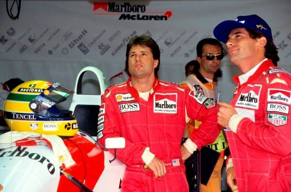 Ayrton Senna e Michael Andretti temporada de F1 1993