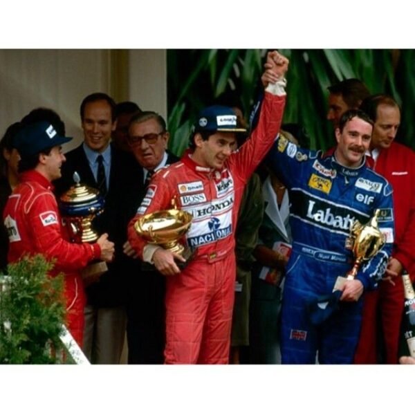 Ayrton Senna vence o GP de Mônaco 1992; O novo mister Mônaco