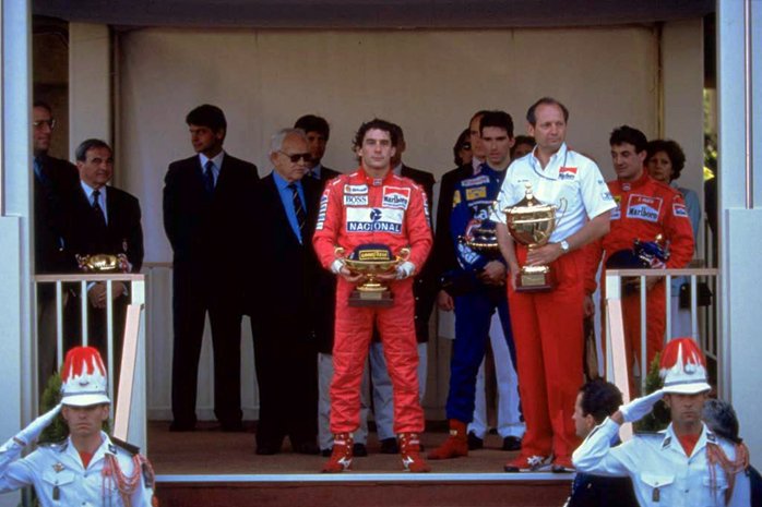 Ayrton Senna vence o GP de Mônaco 1993