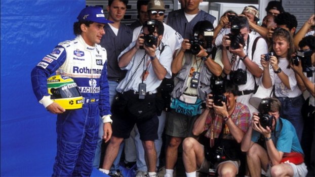 Ayrton Senna a primeira corrida pela a Williams. Frustração em massa