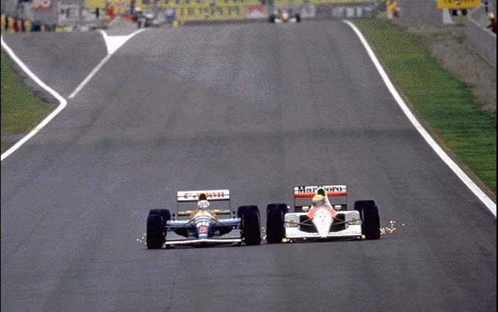 Ayrton Senna e Nigel Mansell a rivalidade na Fórmula 1