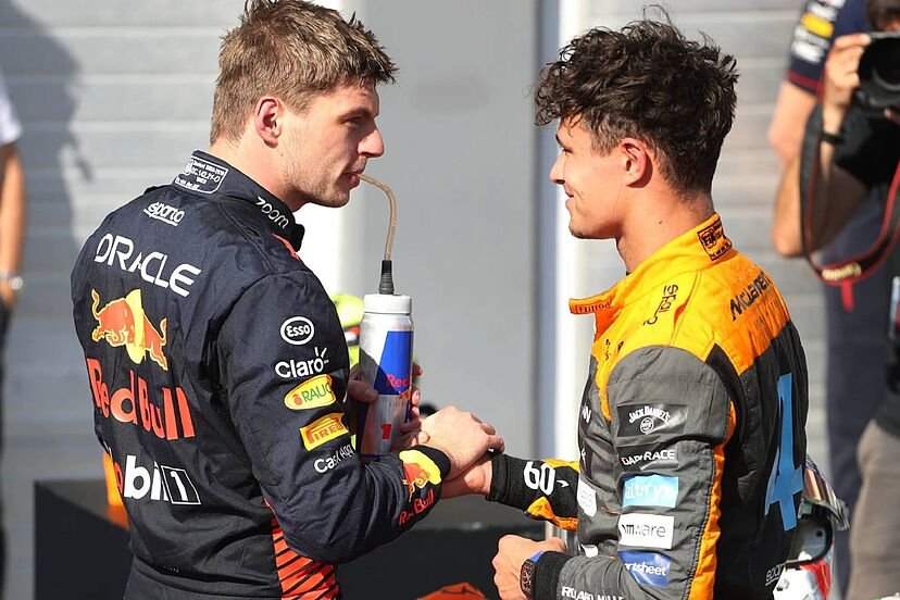 A disputa de Max Verstappen e Lando Norris pelo título de pilotos na temporada de 2024 na F1