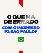 Só no Brasil o torcedor precisa lutar contra o site em vez de lutar por um lugar no autódromo