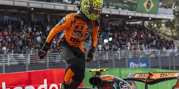 Lando Norris foi dominante e garantiu a pole position em Interlagos