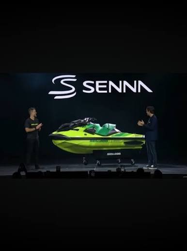 Sea-Doo RXP-X Senna 350: edição limitada é apresentada em SP