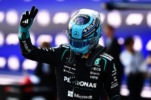 George Russell, GP do Azerbaijão, F1 2026, Fórmula 1, Baku, Max Verstappen, Gabriel Bortoleto, resultado F1